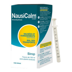 Brothier NausiCalm Sirop nausées et vomissements 150ml
