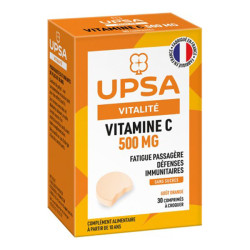 Upsa Vitamine C 500mg 30 comprimés à croquer