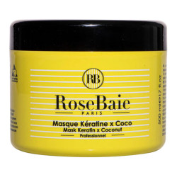 Rosebaie masque à la kératine et à l’huile de coco 500ml
