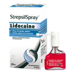 Strepsilspray Lidocaine Collutoire flacon 20ml