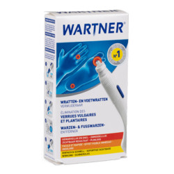 Wartner Cryopharma stylo acide anti-verrues mains et pieds 2, 0