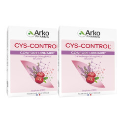 Arkopharma Cys-Control Confort Urinaire lot de 2 x 20 gélules
