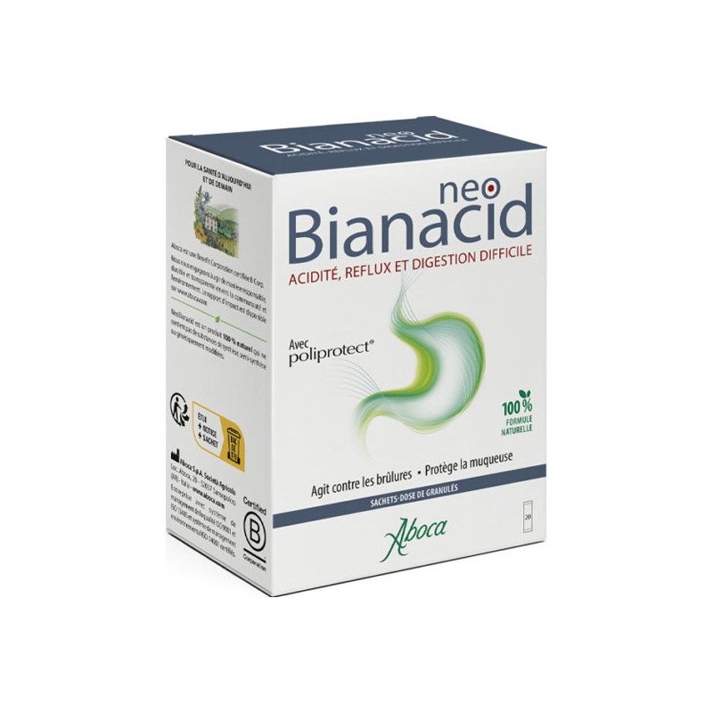 Aboca NeoBianacid 20 sachets de granulés