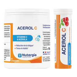 Nutergia Acerol C 60 comprimés + 15 offerts