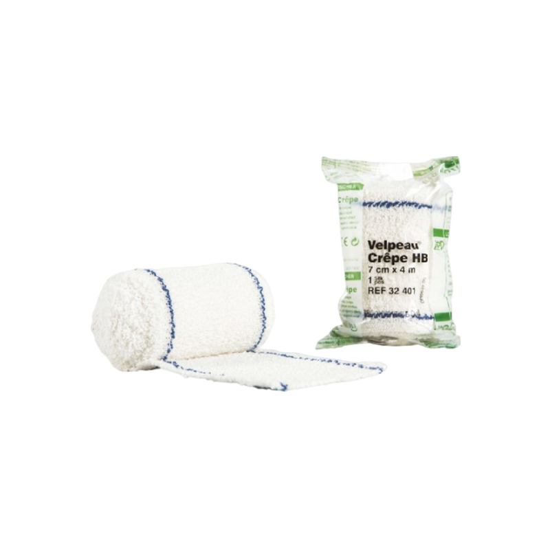 Lohmann Velpeau crêpe coton sous cello 4m x 7cm