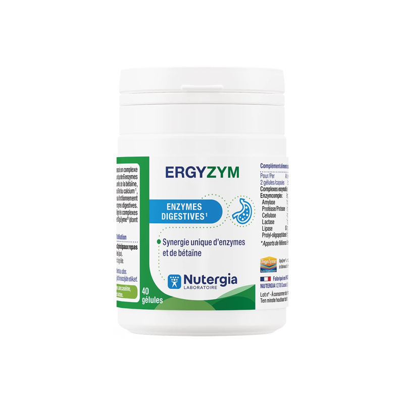 Nutergia Ergyzym 40 gélules
