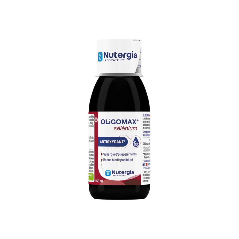 Nutergia Oligomax Sélénium antioxydant 150ml