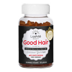 Lashilé Good Hair Men anti-chute 60 gummies