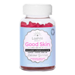 Lashilé Good Skin Night peau revitalisée 60 gummies