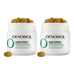 Oenobiol Hair Expert Fortifiant anti-âge lot de 2x30 capsules