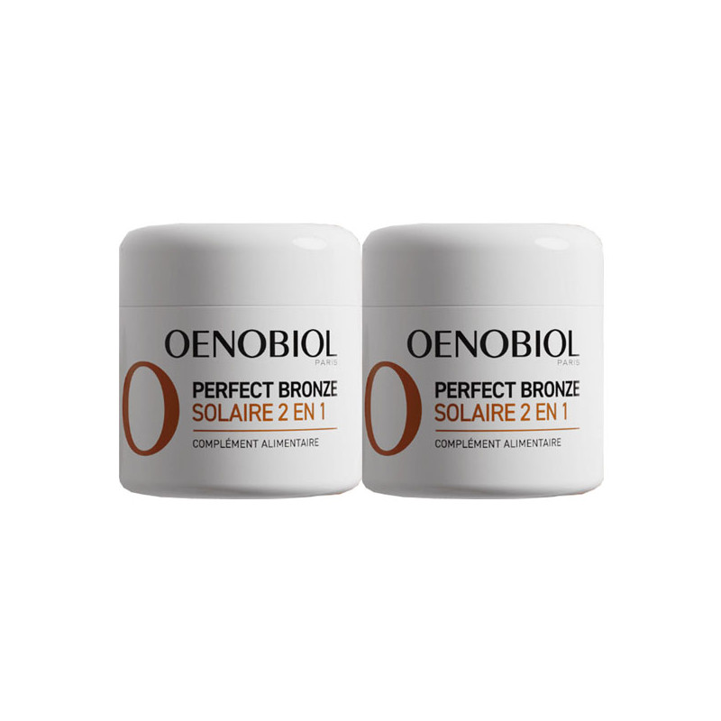 Oenobiol Perfect Bronze Solaire 2en1 lot de 2x30 capsules