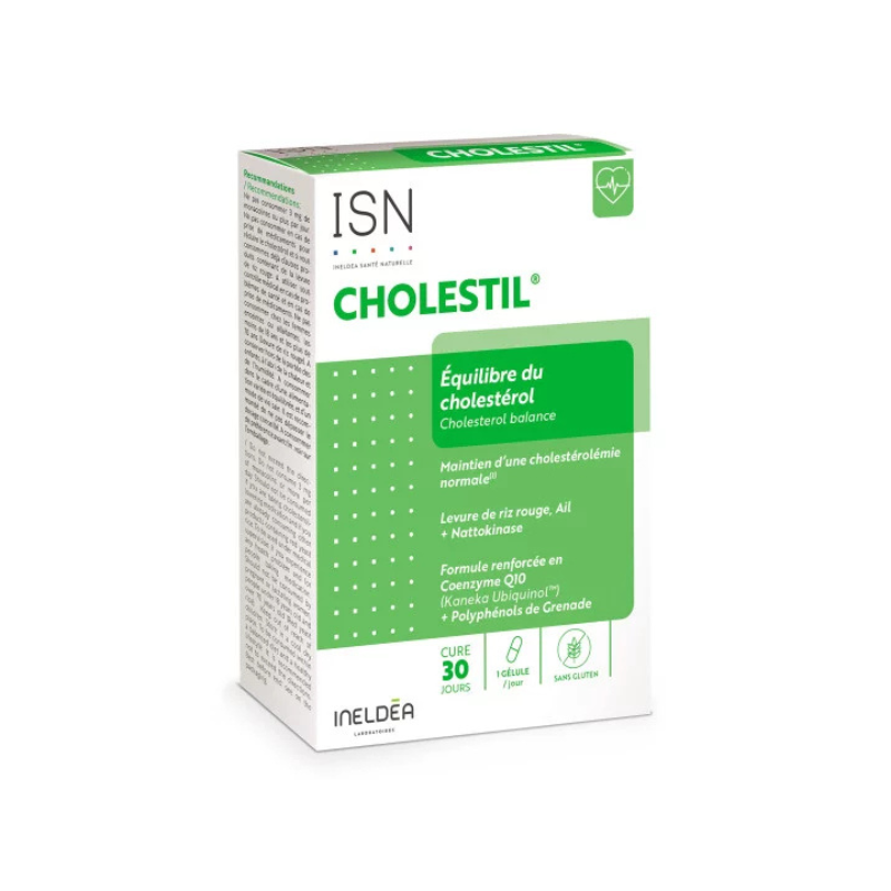 Ineldea Santé Naturelle Cholestil Équilibre du cholesterol 60 gélules
