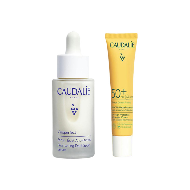 Caudalie Vinoperfect Sérum  éclat anti-taches 30ml + SPF50+ 25ml