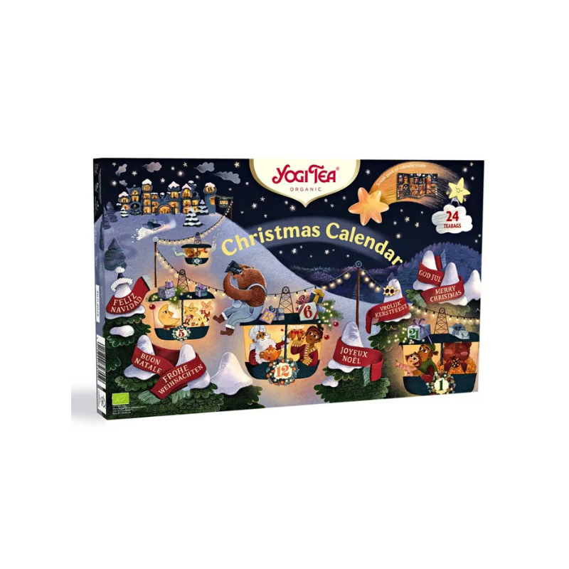 YogiTea Calendrier de l'Avent 24 sachets de thés et infusions