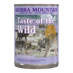 Taste of the Wild Sierra Mountain Chien pâtée à l'agneau 390gr