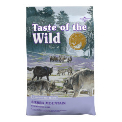 Taste of the Wild Sierra Mountain Chien croquettes agneau 12.2kg
