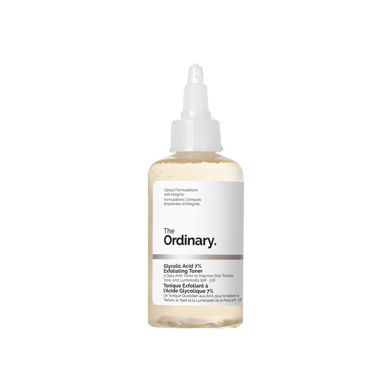 The Ordinary Acide Glycolique 7%  Solution tonique exfoliant 240ml