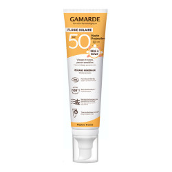 Gamarde Fluide Solaire SPF50 bio bébé & enfant 100ml