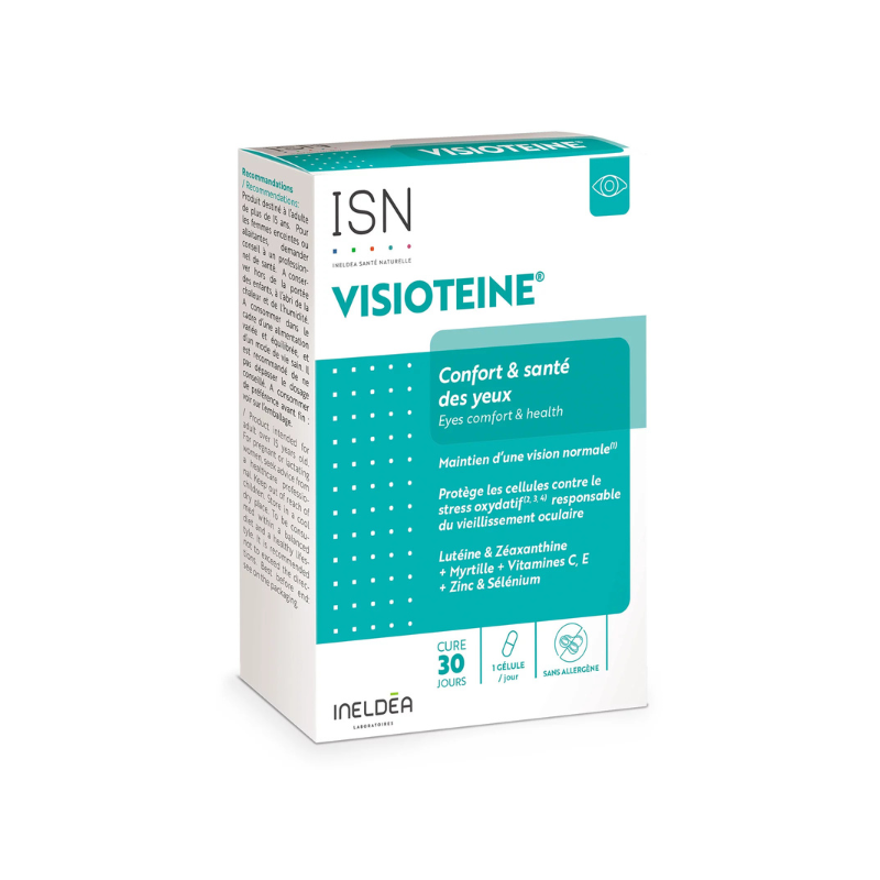 Ineldea Santé Naturelle Visioteine Confort & santé des yeux 90 gélules