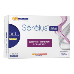 Sérélys IncoControl Bon Fonctionnement de la Vessie 30 gélules végétales