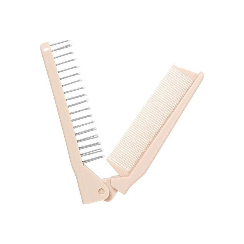 Plic Care Peigne brosse à cheveux pliable beige