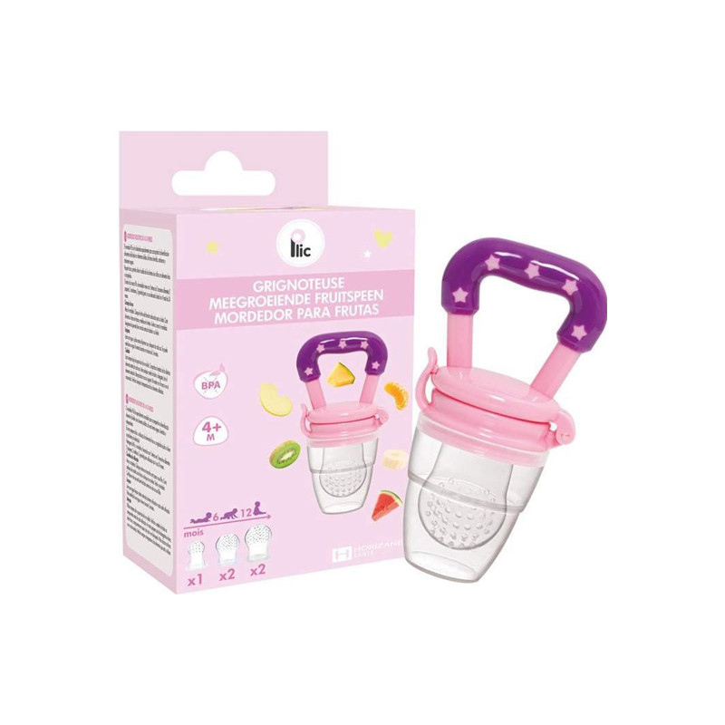 Plic Care Grignoteuse bébé rose