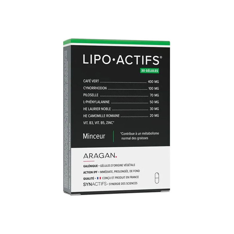 Aragan LipoActifs 30 gélules
