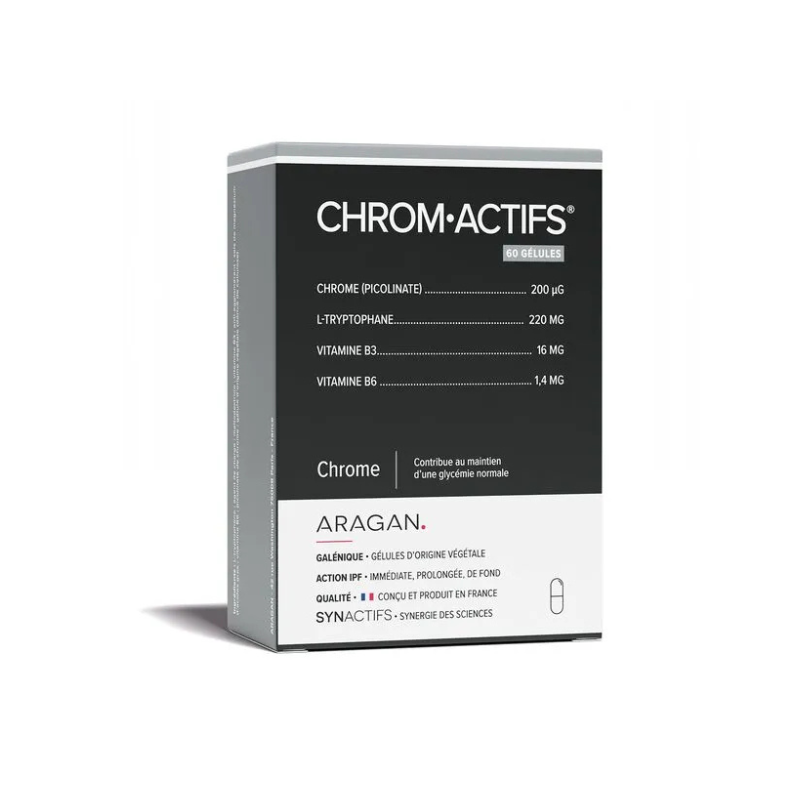 Aragan Synactifs ChromActifs 60 gelules