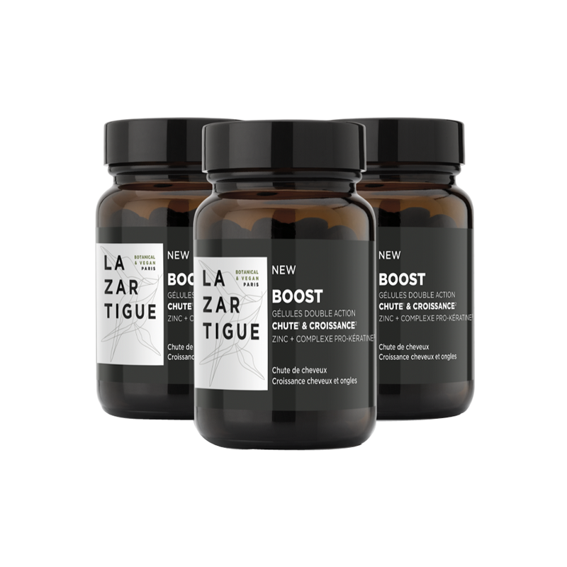 Lazartigue Boost Chute & Croissance cure lot de 3 x 30 gélules