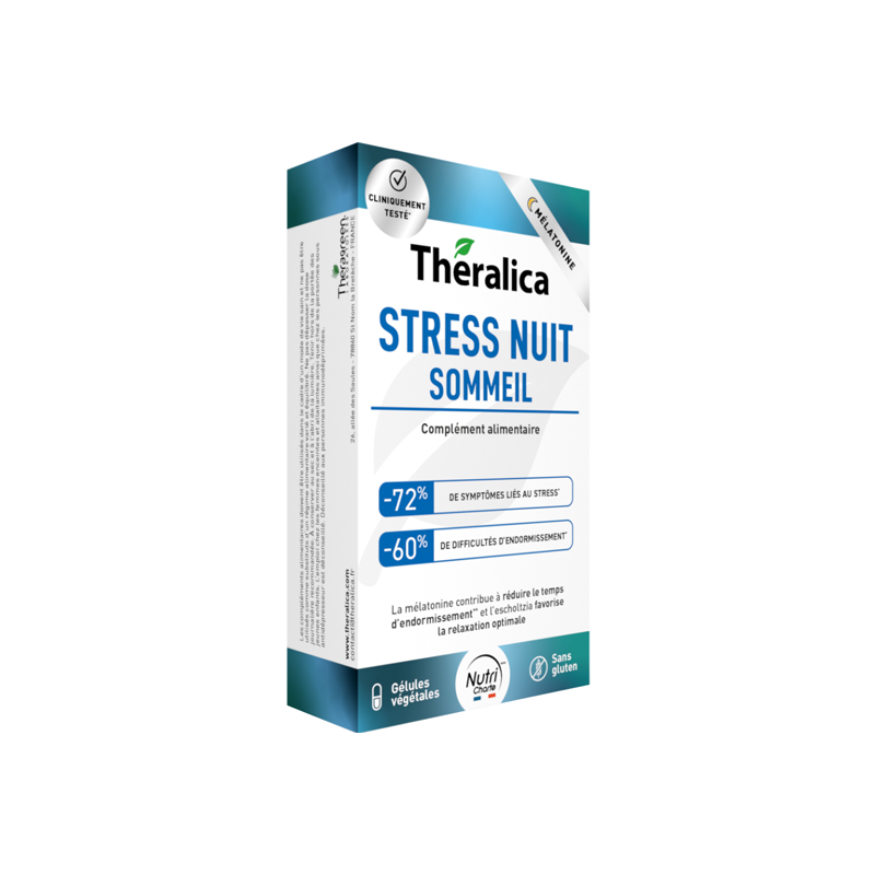 Theralica Stress Nuit sommeil 30 gélules