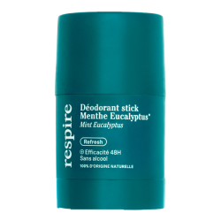 Respire Déodorant menthe eucalyptus stick 50gr