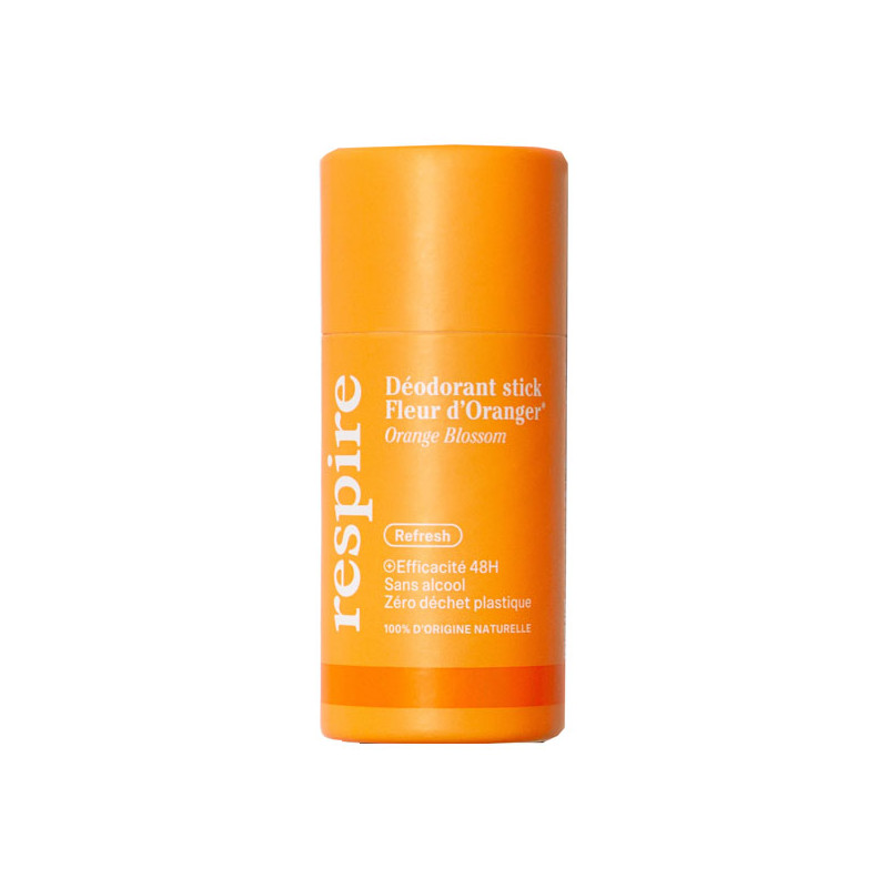 Respire Déodorant fleur d’oranger bio stick 50gr