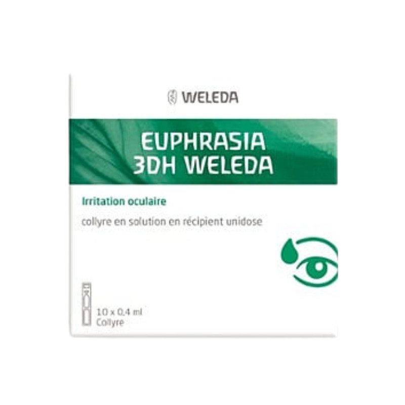 Weleda Euphrasia 3DH collyre 10 x 0,4ml