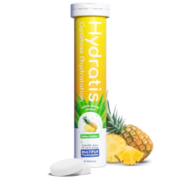 Hydratis Solution d'hydratation arôme ananas 20 comprimés effervescents