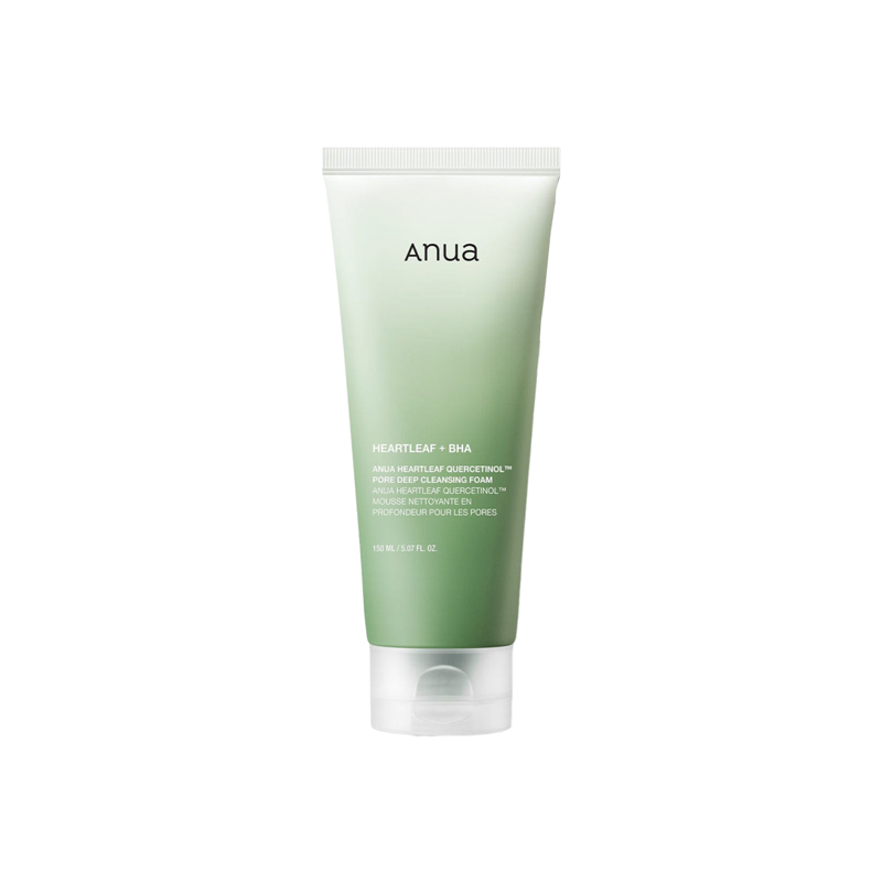 Anua Heartleaf Quercetinol Mousse nettoyante en profondeur des pores 150ml