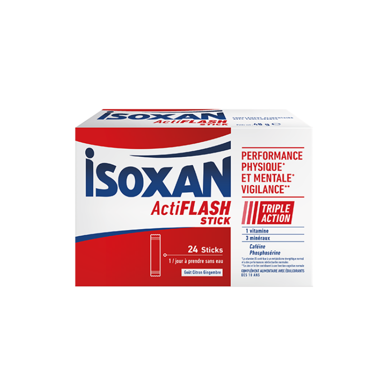 Isoxan ActiFlash Triple action 24 sticks