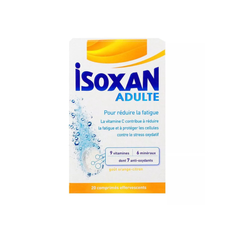 Isoxan Adulte 20 comprimés effervescents