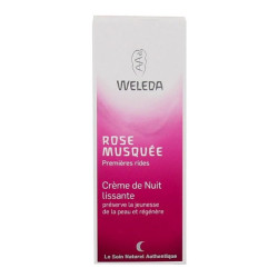 Weleda Crème de Nuit lissante Rose musquée & Thé blanc 30ml