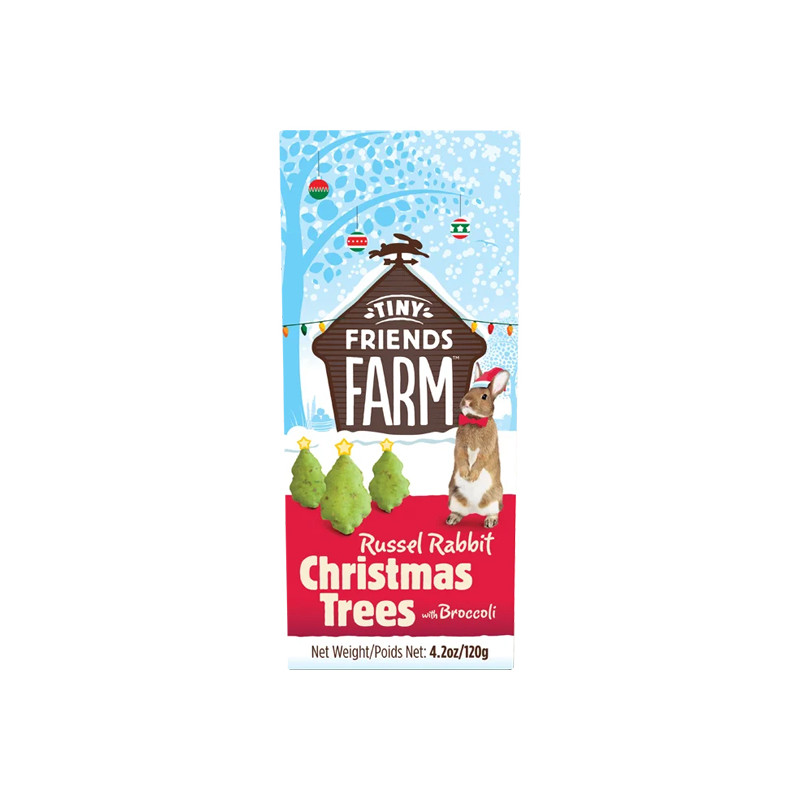 Supreme Tiny Friends Farm Russel rabbit christmas trees broccoli 120gr