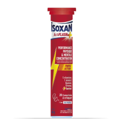 Isoxan ActiFlash+ Triple action 20 comprimés à croquer