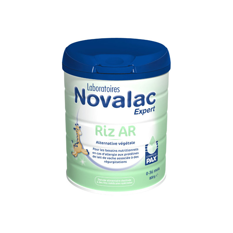 Novalac Expert Riz AR Lait 0-36 mois 800gr