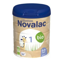 Novalac 1 bio Lait 0-6 mois 800gr