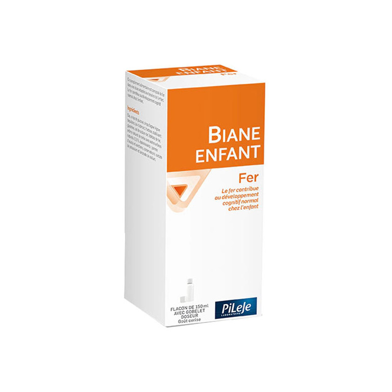 Pileje Biane Enfant Fer goût cerise 150ml