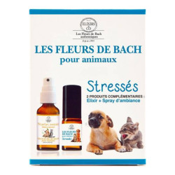 Elixir&Co Duo Les Fleurs de Bach pour animaux stressés