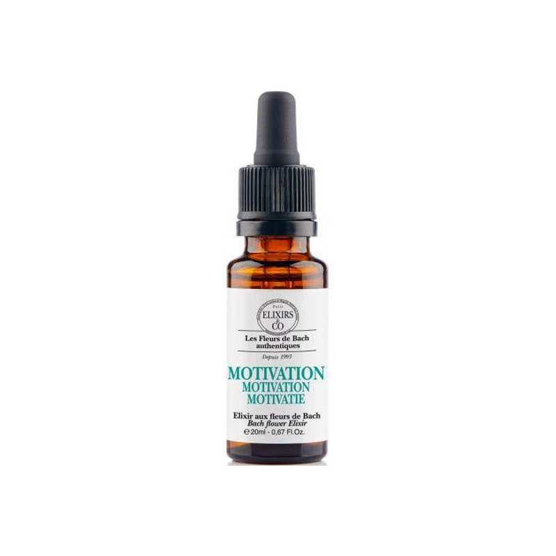 Elixirs&Co Motivation Élixirs aux Fleurs de Bach 20ml
