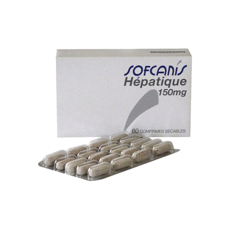 Moureau Sofcanis Hépatique 150mg 60 comprimés