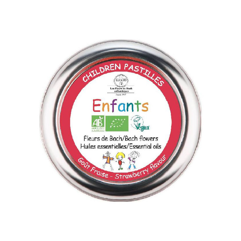Elixirs&Co Enfants Calme Pastilles aux Fleurs de Bach 45gr