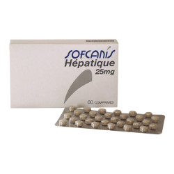 Moureau Sofcanis Hépatique 25mg 60 comprimés