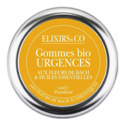 Elixirs&Co Gommes Urgences aux Fleurs de Bach 45gr