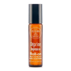 Elixirs&Co Déprime Roll-on aux Fleurs de Bach 20ml
